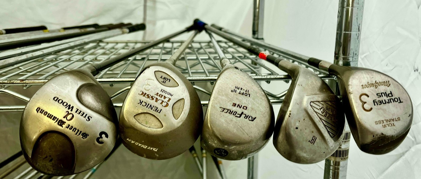 Wholesale Lot of 40 Golf Clubs - Assorted Fairway Woods