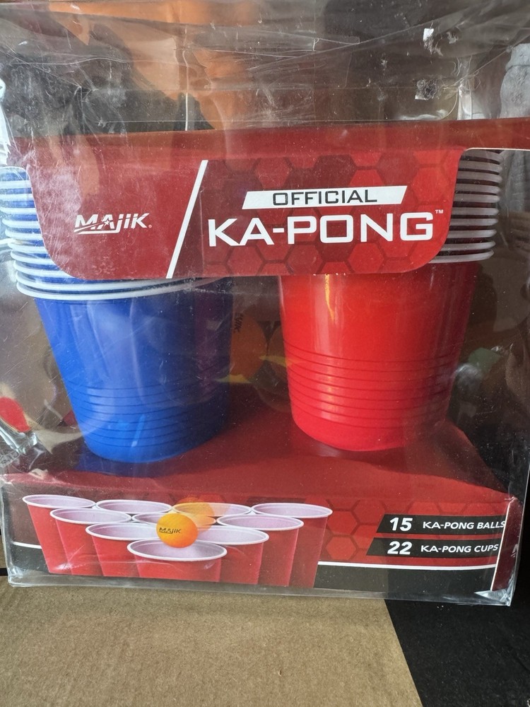Official Table Cup Pong Game Set