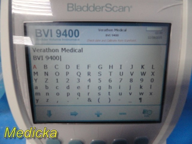 Verathon BVI9400 Ref 0570-0190 Bladder Scanner Console ONLY ~ 38394