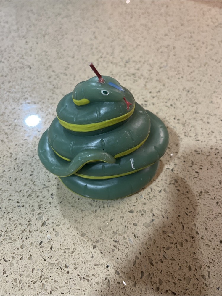Snake Figure Candle