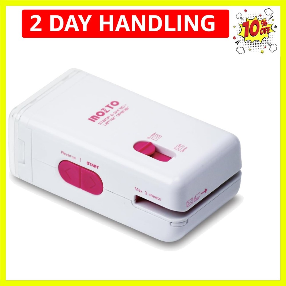 Three-in-one Handheld Paper Shredder for Home and Office - Multi-Functional D...