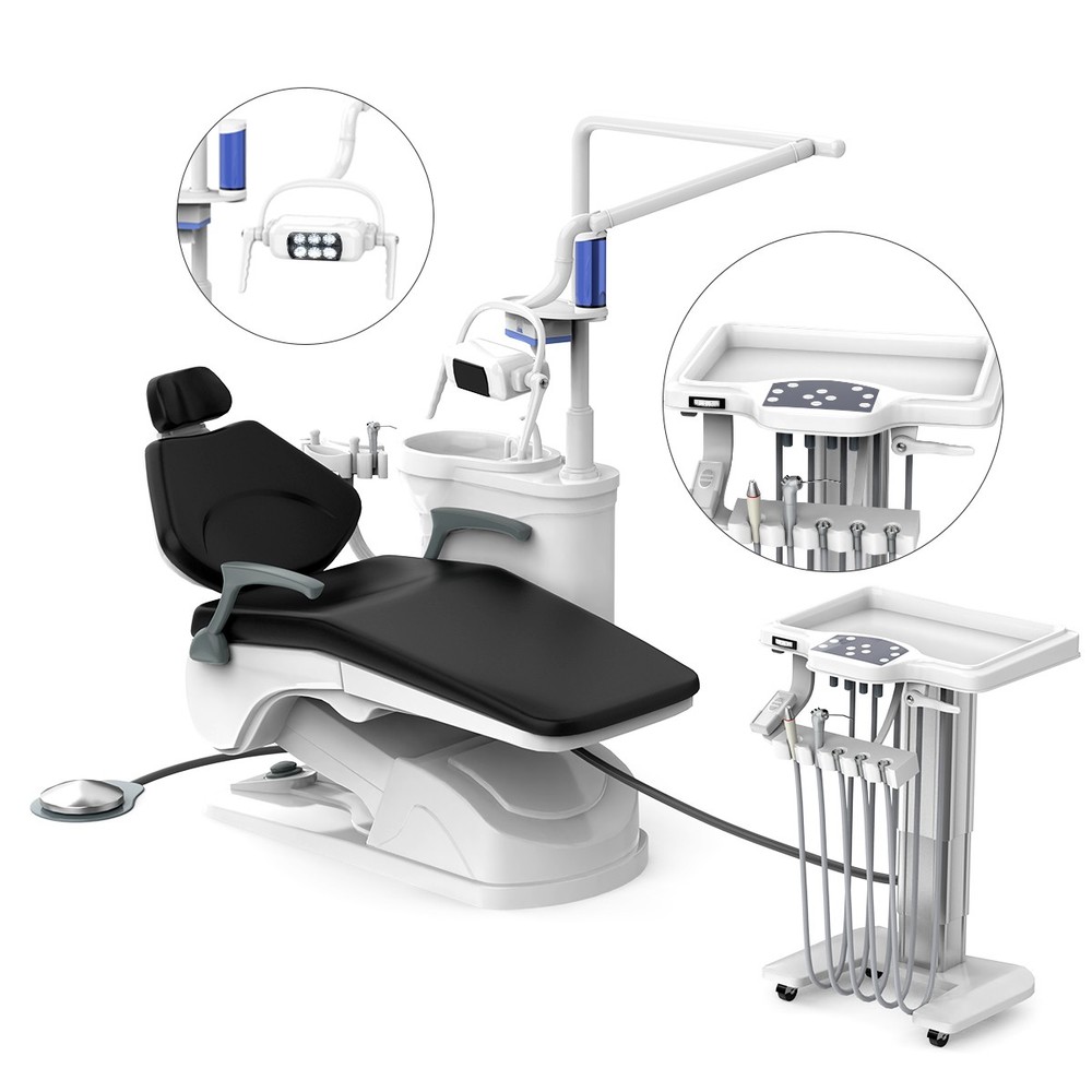 Dental Unit Chair Computer Controlled DC Motor with Stool / Implant Motor System