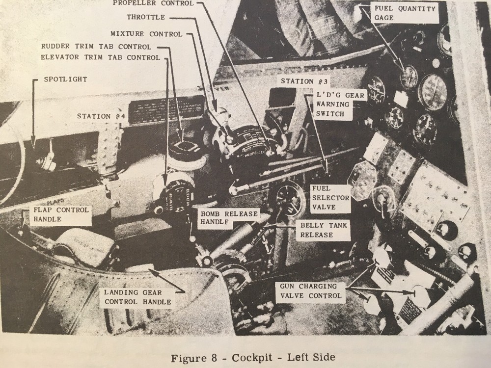 Curtiss-Wright P-40D & P-40 E Pilot's Flight Operations Instructions
