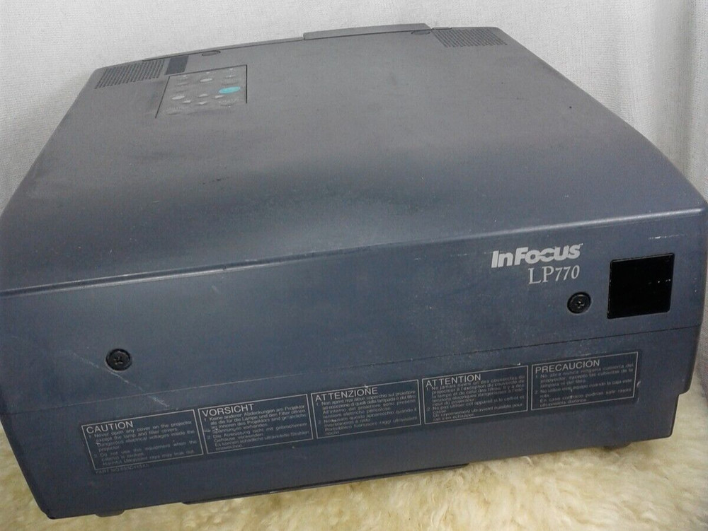 INFOCUS PROJECTOR CONFERENCE ROOM MEETING PRESENTATION HOME AUDIO VISUAL SYSTEM