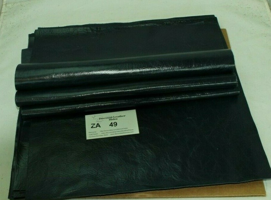 Navy Blue with Crackle! ZA49