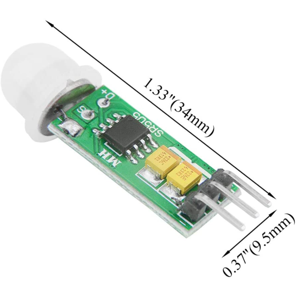 10PCS HC-SR505 Mini Body Mini Sensing Board Module Body Human Sensor Module