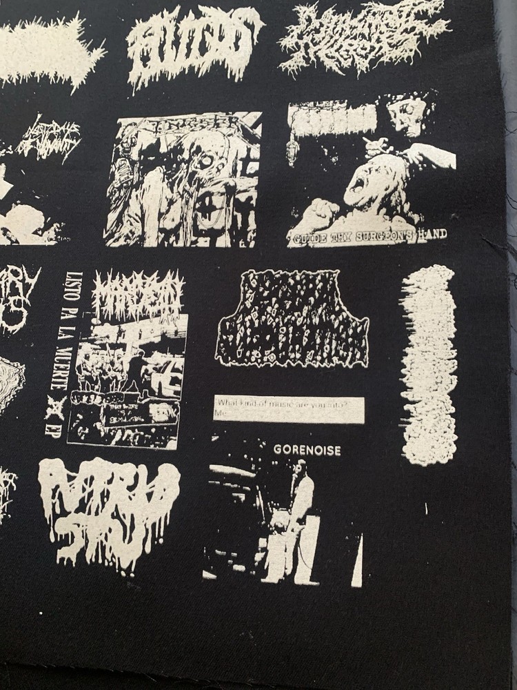 Goregrind Patches Sheet