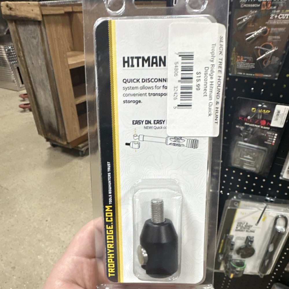 Trophy Ridge Hitman Quick Disconnect Black for Archery Stabilizer