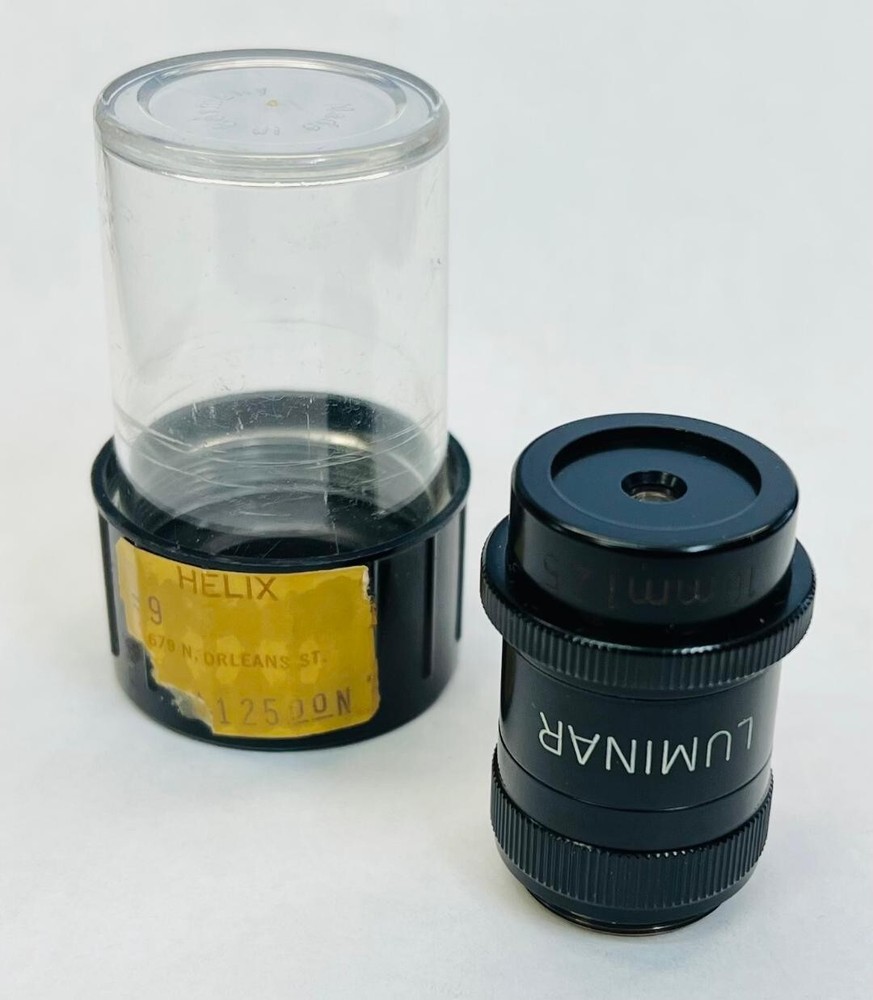 Zeiss 16mm Luminar 1:2.5 Microscope / Camera Objective Lens