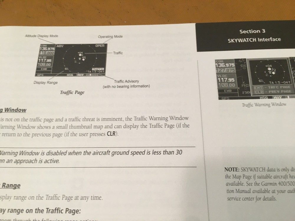 Garmin 400/500 Series Display Interfaces Pilot's Guide Addendum