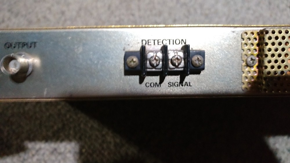 Time Date Generator Panasonic Model Wj-810 Rack Mount