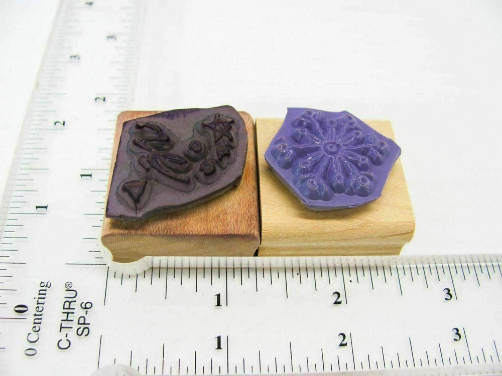 Snowflakes Rubber Stamp - Stamp Set A586