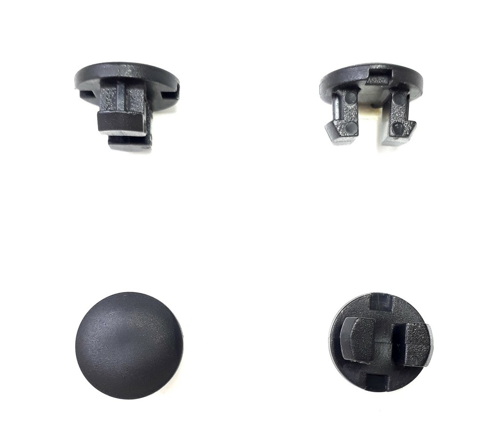 10pcs Horizontal Blinds Plastic Bottom Rail Ladder Cord Button Plug 1/2"