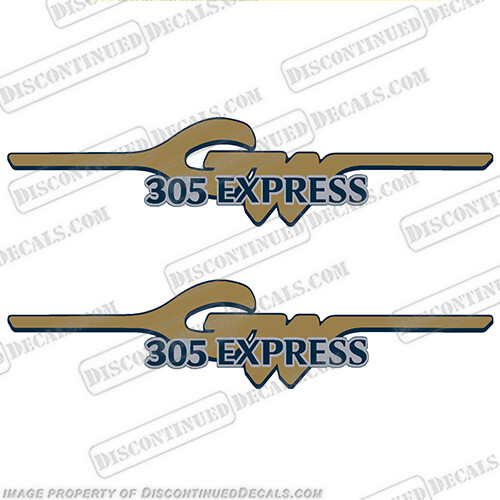 Fits Grady White 305 Express Logo Decals