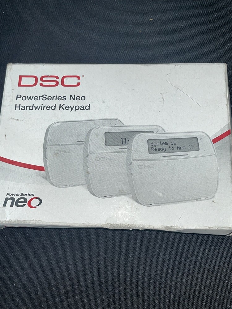 DSC HS2LCDENG N PowerSeries Neo Hardwired LCD Keypad Full Message Private  Label