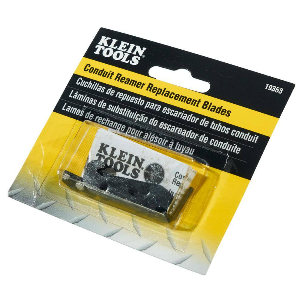 Klein Tools 19353 Conduit Reamer Replacement Blade Kit NEW