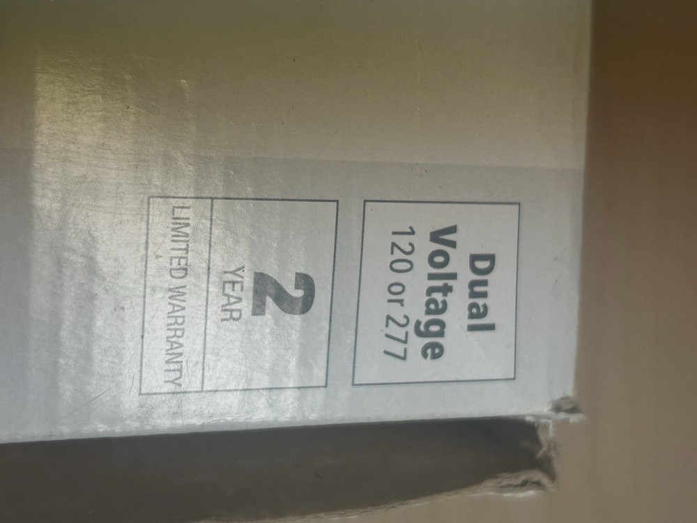 NIB LITHONIA LIGHTING EXR LED EL M6 EXIT SIGN