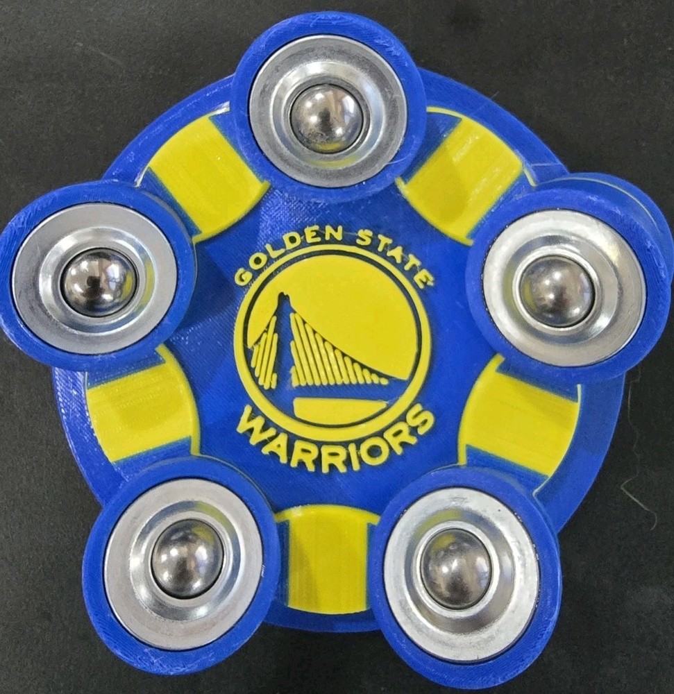 Bowling Ball Spinner - Custom - Warriors