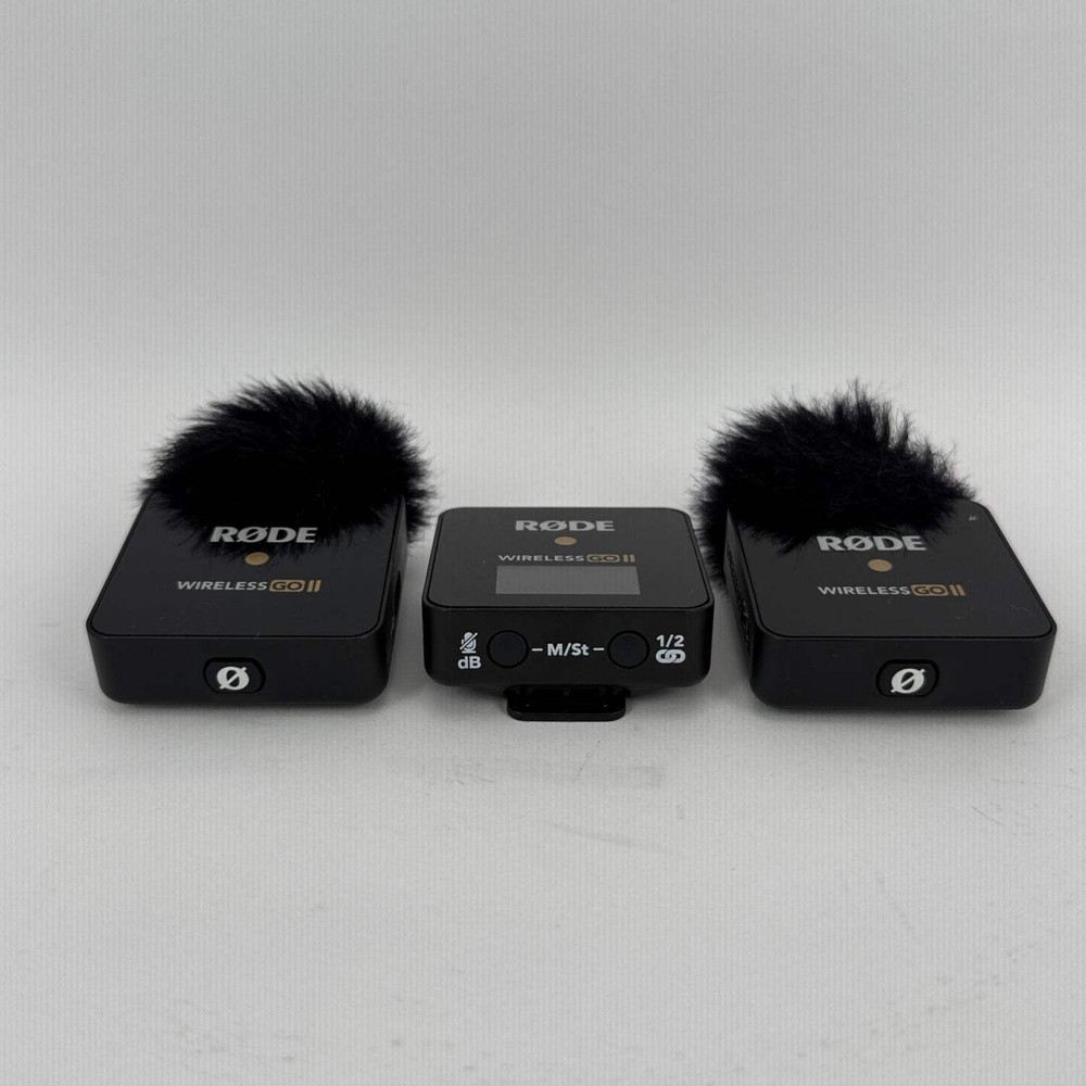 Rode Wireless Go ii Clip-on Wireless Microphone System