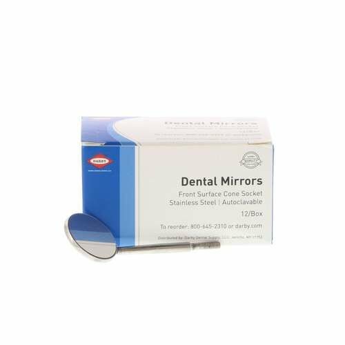 Front Surface Mirror Heads #4, Front Surface, Cone Socket, 12/Box