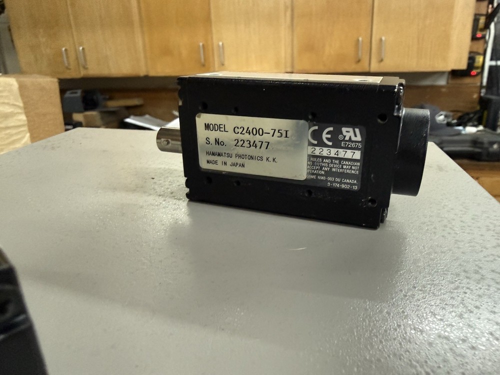 Hamamatsu C2400 CCD Camera System w/ ARGUS Image Processor, 2 Cameras, Cables