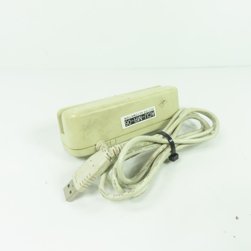 ID TECH ACU-MR-06 IDEA-334133 Magnetic Stripe Card Reader USB