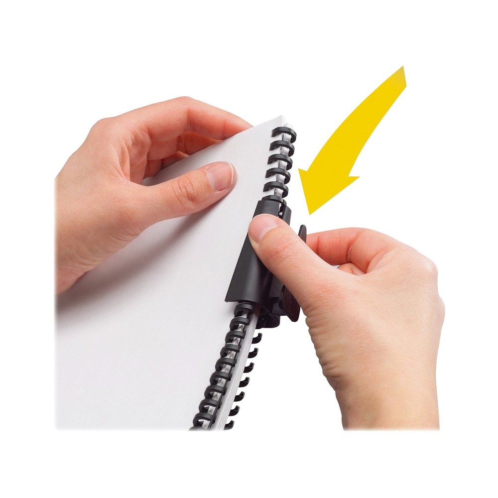 GBC Binding System, Manual, Desktop Binding Punch, 6 Sheet Punch Capacity, Pr...