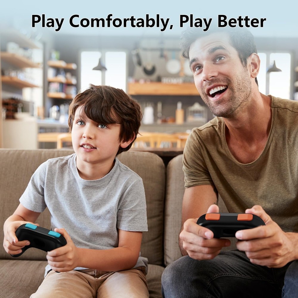 2Pcs Hand Grips for Nintendo Switch 2 Joy-Con Ergonomic Controller Handle ABS