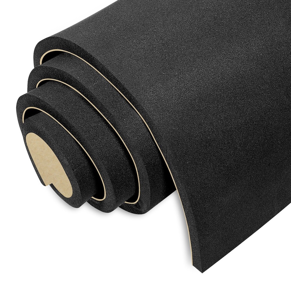 12" x 59" Black High Density Upholstery Foam Couch Mat Replacement Padding 4/5"