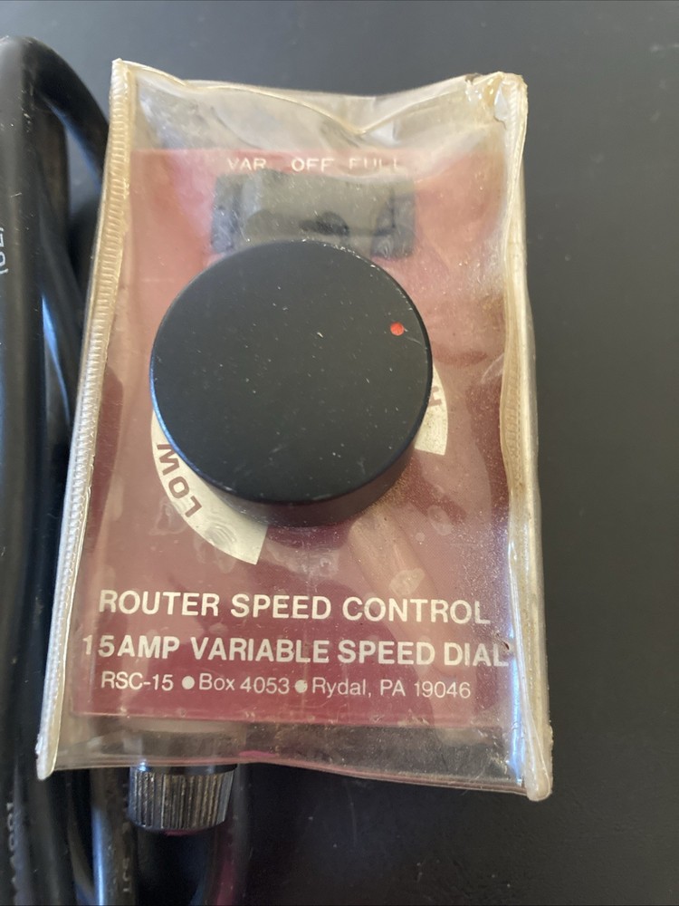 Router Motor Variable Speed Control - #RSC-15