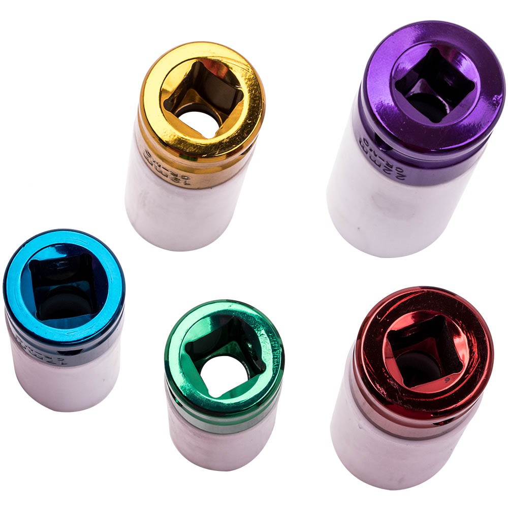 Impact Socket Thin Wall Wheel Protector Lug Nut Remover Installer Tool Kit