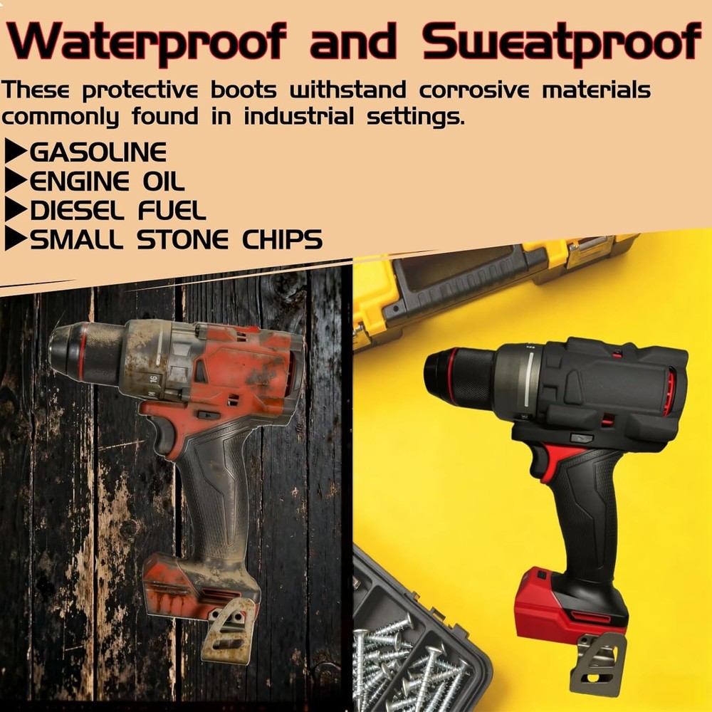 Shock-Resistant Boot for M18 FUEL Hammer Drill – Easy Installation