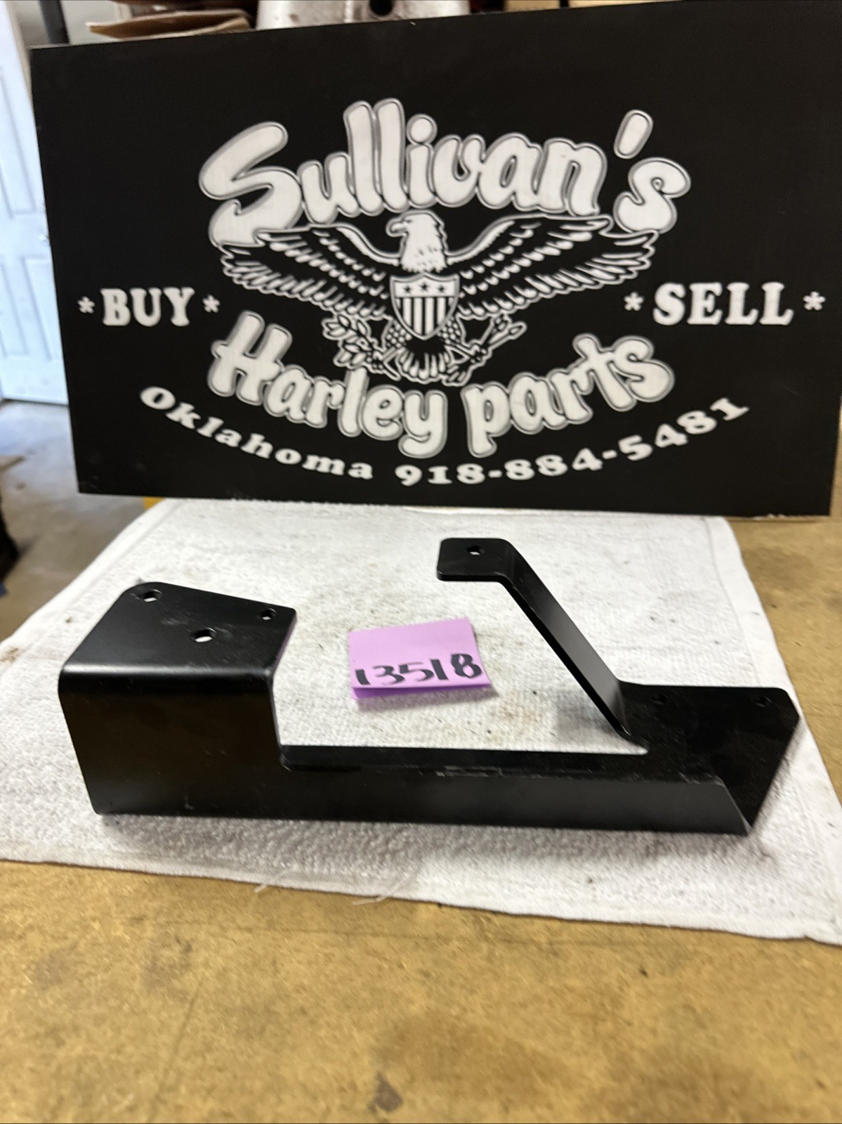 Harley Sportster Vance & And Hines Exhaust Muffler Pipe Bracket Mount Sportster