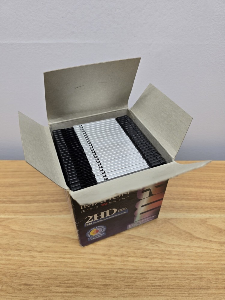 Imation 3.5" Floppy Disks 24 Pack IBM Formatted 1.44 MB 2HD