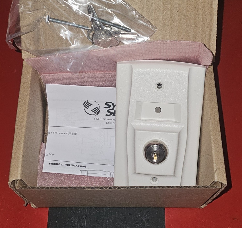 System Sensor RTS451KEY Remote Test Station, Key Switch