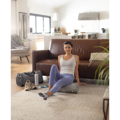 TriggerPoint Deep Tissue Massage Foam Core Grid Roller 18". Gray