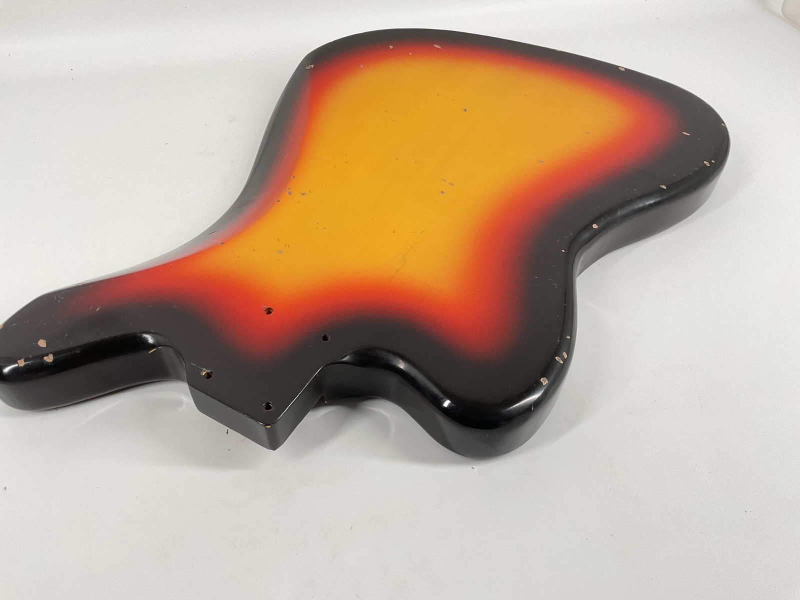 MJT Official Custom Vintage Aged Nitro Guitar Body Mark Jenny VTJG 3-Tone Burst