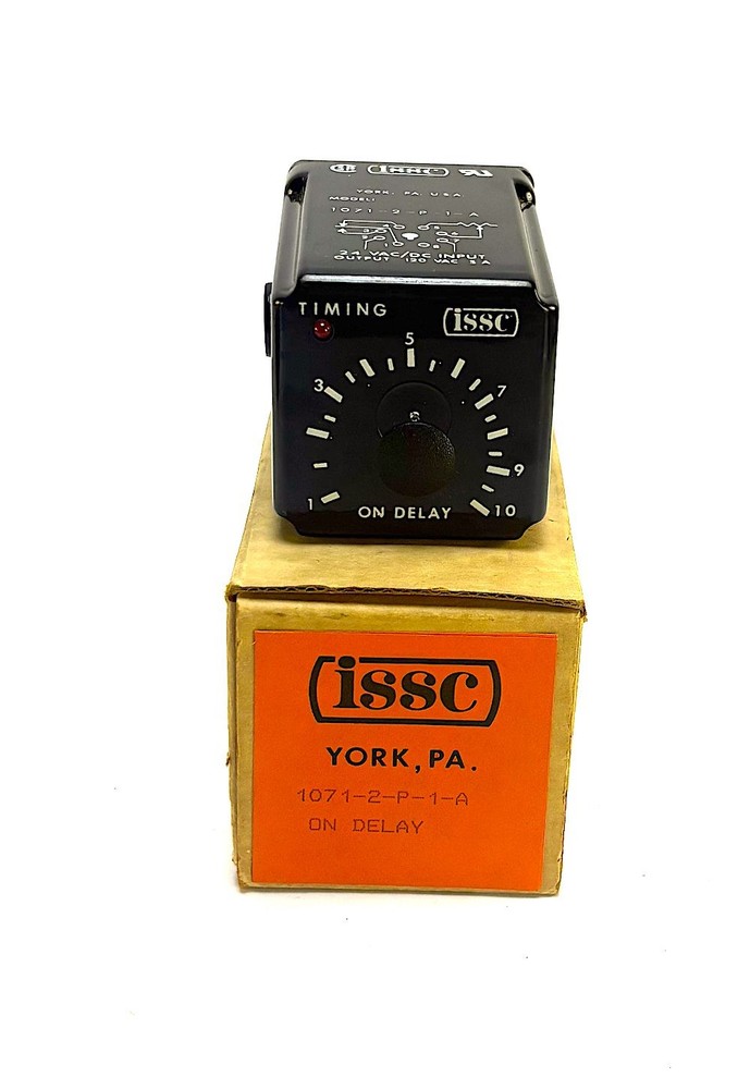ISSC 1071-2-P-1-A Solid State on Delay Timer 8 Pin (New)
