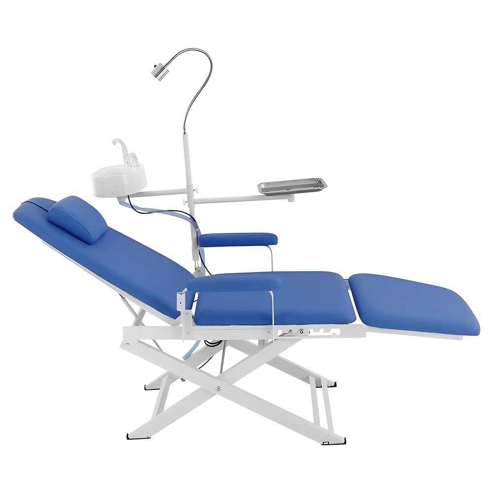 Portable Dental Delivery Unit with Air Compressor+Curing Light+Scaler/Chair Unit
