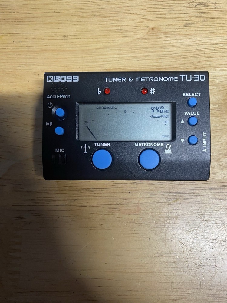 Boss TU-30 Tuner Metronome