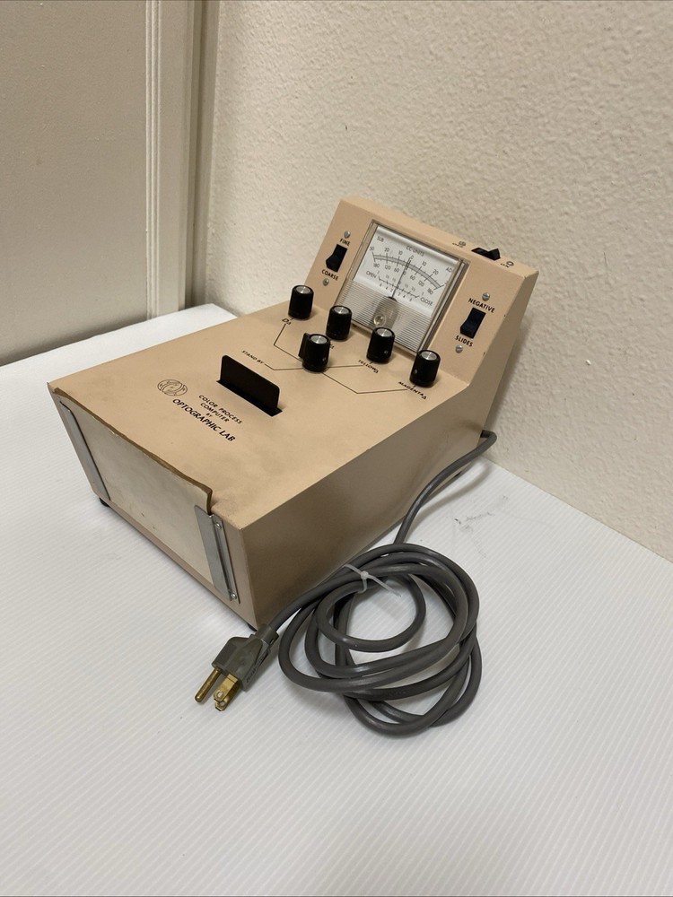 Vtg Optographic Lab CPC 379 Color Process Computer Analyser Darkroom