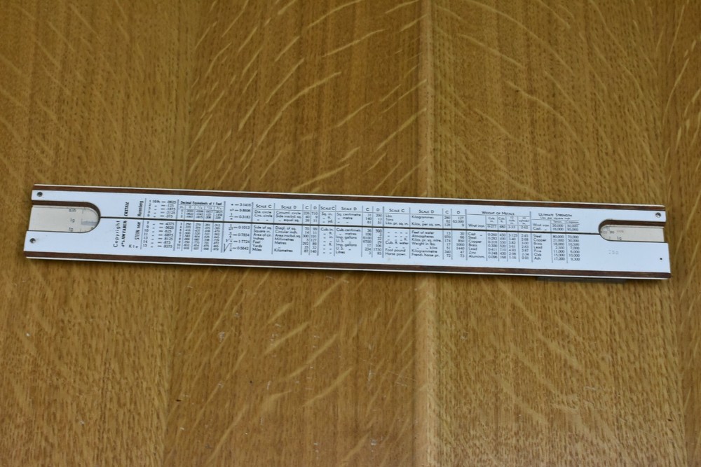 Faber-Castell No. 1-60 Basic Trig. Slide Rule, Cased