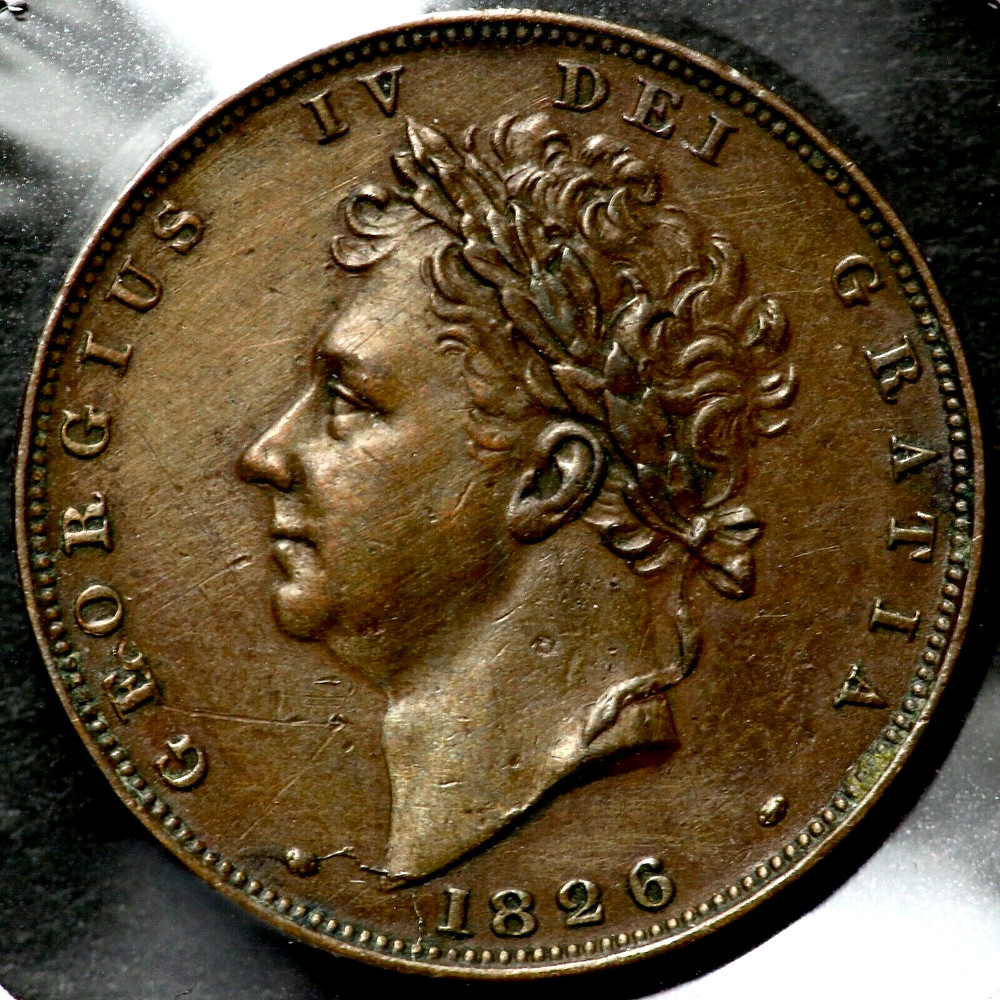 1826 One Farthing Great Britain   RC392