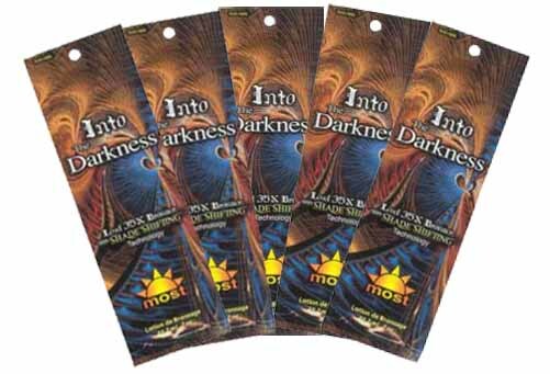 5 Into The Darkness 35X Bronzer Tanning Lotion Packets