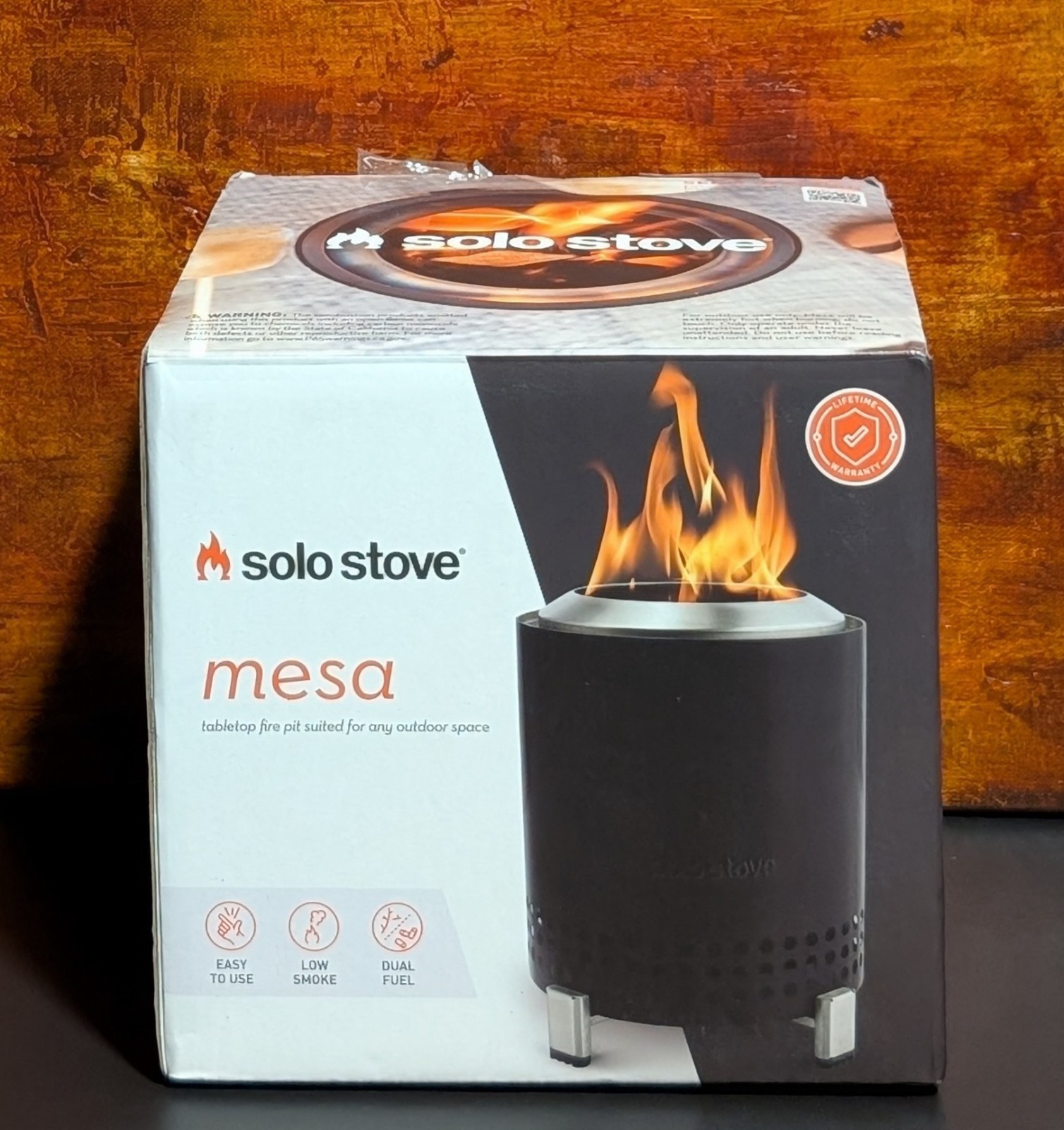 Solo Stove Mesa Smokeless Tabletop Fire Pit  Ash New Open Box - COMPANY BRANDED
