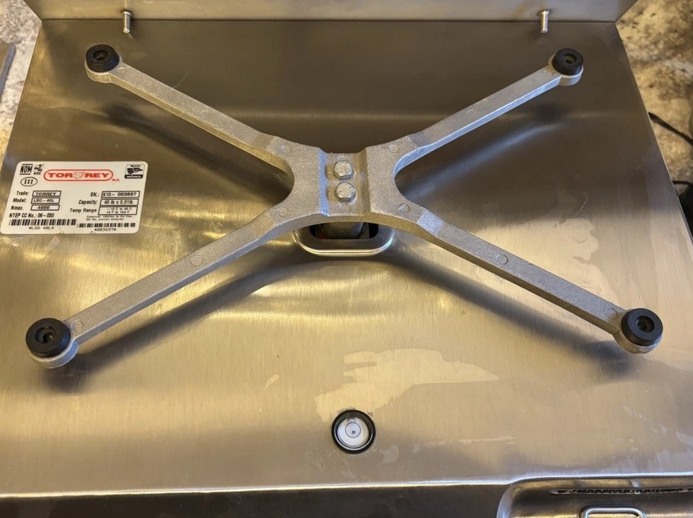 Tor-rey LSQ-40L 40 lb. Price Computing Scale Fold Down Display *AS IS UNTESTED