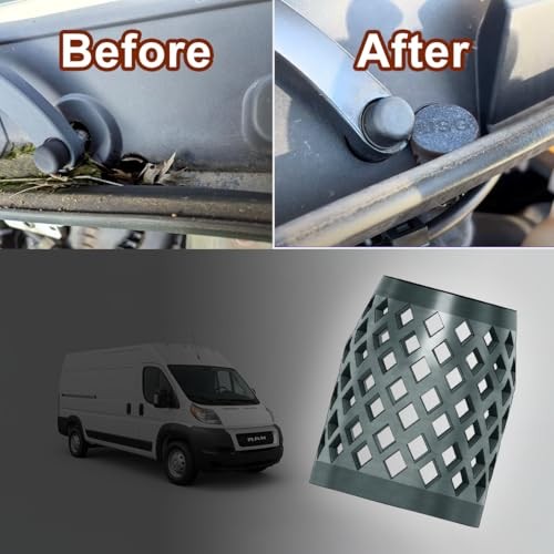 /Pack Central Cowl Drain Debris Filter Compatible with Ram Promaster014-0Van 2