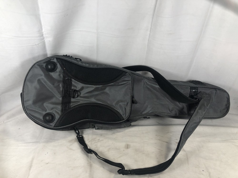 PAITITI Triangular Full Size Violin Soft Bag Lightweight Backpackble Grey Color