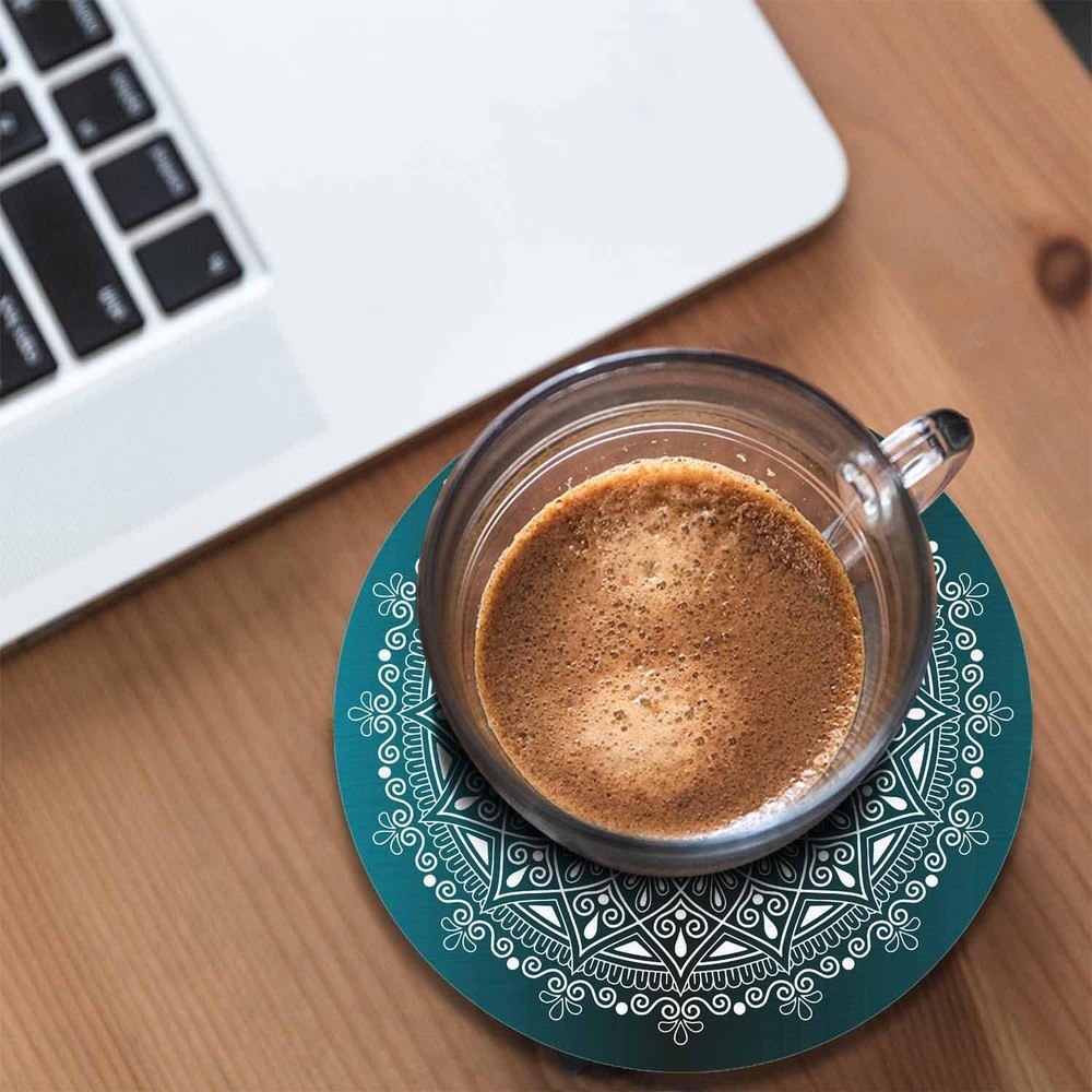 Mandala Pattern Coasters for 4''x4'',