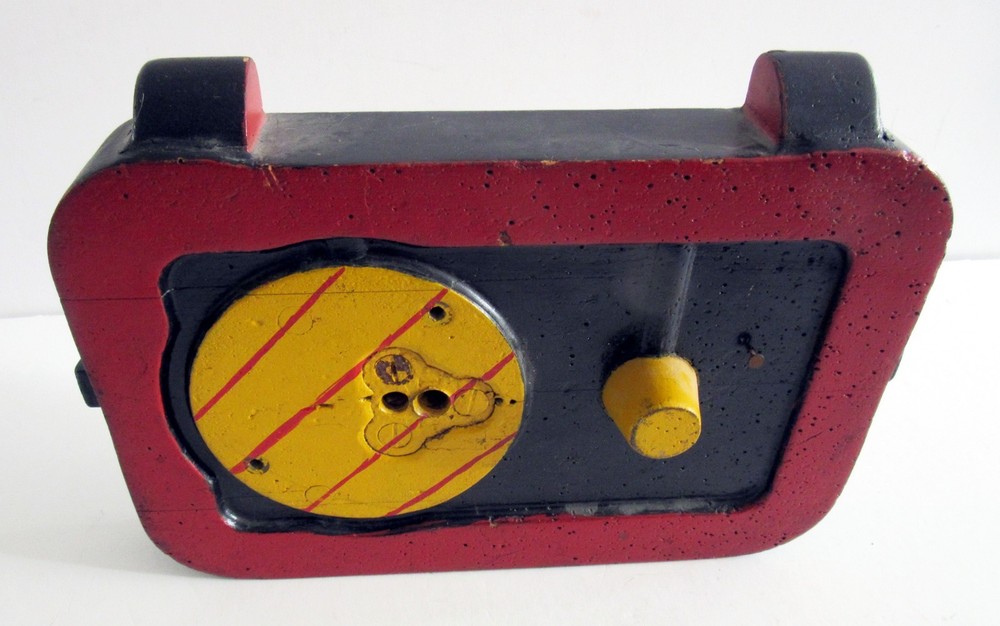 Vintage Quality Control Tooling Fixture, Solid Wood Construction, AHM 48-2